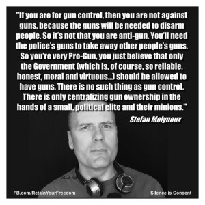 Gun Control = Enabling Tyranny..