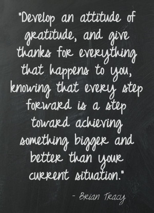 ... Attitude of Gratitude invites abundance and prosperity into your life