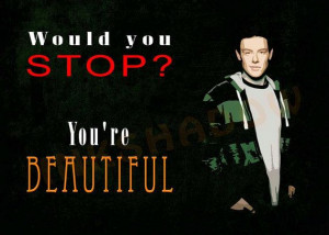 Glee Finn Hudson quote, INSTANT DOWNLOAD - series poster, 5x7 in ...