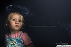 Children of Parents who Smoke, Get to Heaven Earlier