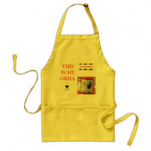 Dads Bar-B-que Grill Apron