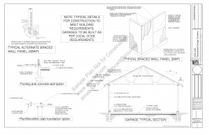 Free Garage Blueprints Plans