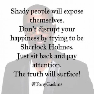 Shady people