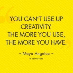 Maya Angelou Quote ~ 