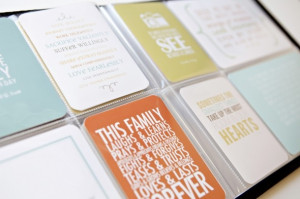 Rebecca Cooper's Favorite Quotes Mini Album #projectlife