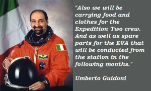 Umberto guidoni famous quotes 1