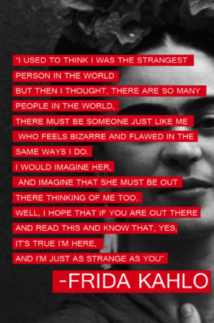 Have you ever felt like you don’t fit in? Like you are strange ...