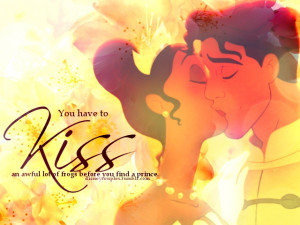 Disney Princess Tiana and Naveen