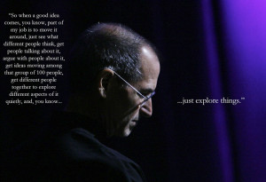 inspirational quotes steve jobs quote on a good idea by steve jobs