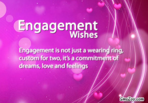 Engagement Wishes Quotes Sms