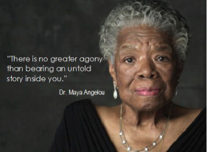 Rest in Peace, Maya Angelou. Thank you for your courage, wisdom, and ...