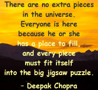Deepak Chopra on Having a Place in the Unive...