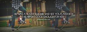 Click to get this he was skater boy Facebook Cover Photo