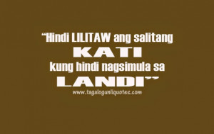 Tagalog Paasa Quotes For Him