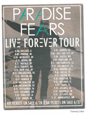 Paradise Fears has announced they’re heading out on their first ...