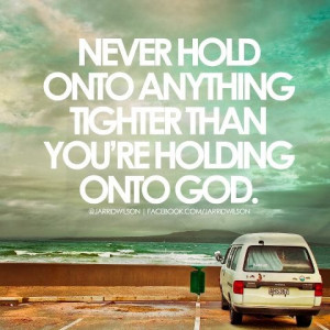 hold onto God