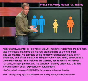HOMOSEXUALITY, MEGACHURCHES, AND ANDY STANLEY