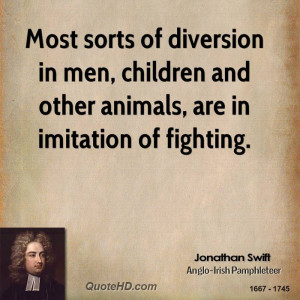 ... in men, children and other animals, are in imitation of fighting