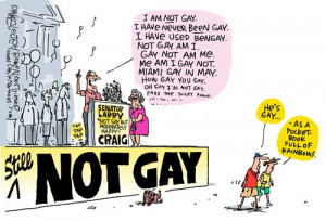 Larry Craig Not Gay