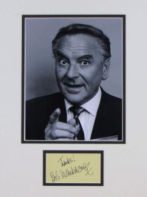 Bob Monkhouse Autograph Signed