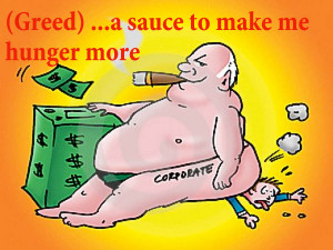 And my more having would be as a sauce to make me hunger more