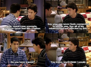 Ross And Chandler Friends Show Funny Quotes