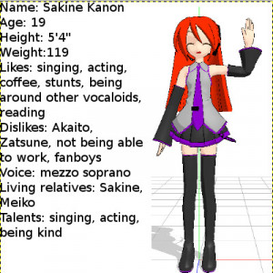 Vocaloid newcomer: Kanon by halvwyn