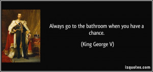 More King George V Quotes