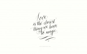 Love Written In Calligraphy Download love is the closest