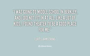 Funny Quotes About Middle School