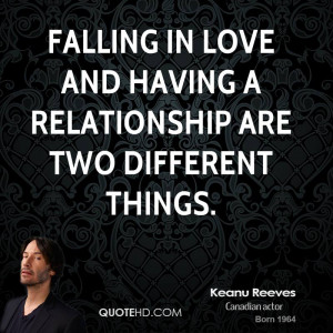 Keanu Reeves Love Quotes