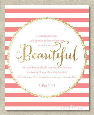 You are here: Home › Quotes › Bible Verse Wall Art Print | Girls ...
