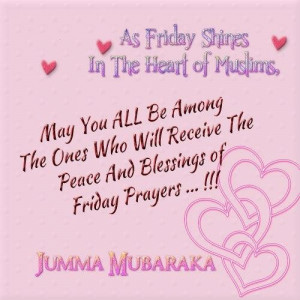 Jumuah Mubarak Happy Friday Quotes