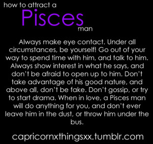 Perfect Matches For Pisces Man