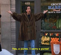 Seinfeld quote - Jerry after his European carryall is stolen, ‘The ...