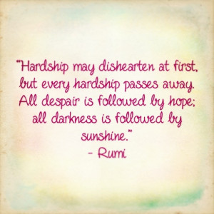 Inspirational poetry! Quotes by Rumi