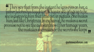 Father and Daughter Quotes