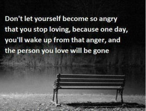 Stop the anger