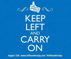 Happy Left Handers Day ...August 13