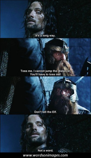 Lord of the Rings Elf Quotes