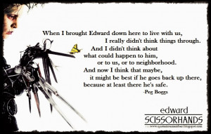 EDWARD SCISSORHANDS [1990]