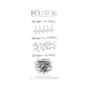 Love and Crush Quotes liked on Polyvore