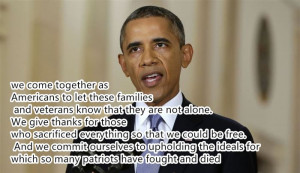 ... Be Celebrated By These Famous President Obama Speech On Memorial Day