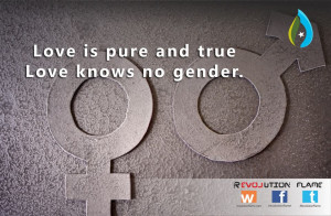 Love is pure and true
