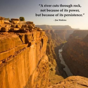 Persistence pays off.
