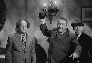 is one of the Three Stooges lesser efforts — but any Three Stooges ...