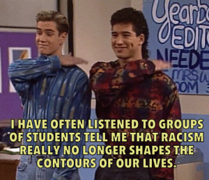 mix of ‘Saved By the Bell’ screenshots and bell hooks quotes ...