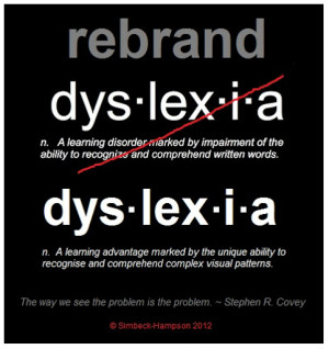 Dyslexia Rebranded