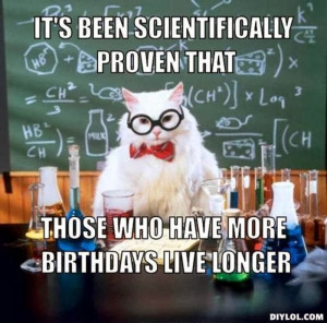 Displaying (14) Gallery Images For Funny Happy Birthday Cat Memes...