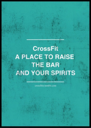 CrossFit: A place to raise the bar and your spirits